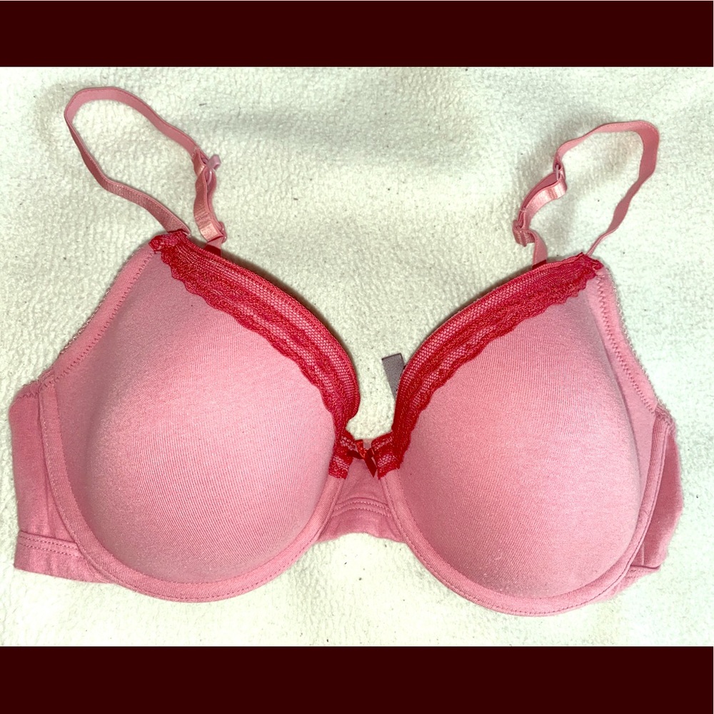 Aerie Pink Lace Bra